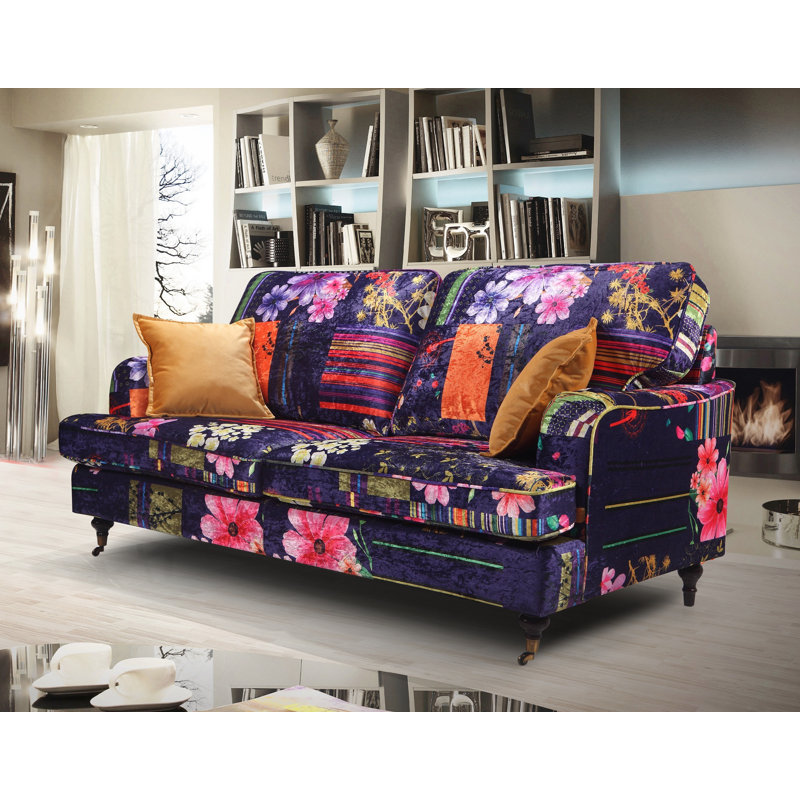 World Menagerie Derry Upholstered Sofa & Reviews Wayfair.co.uk